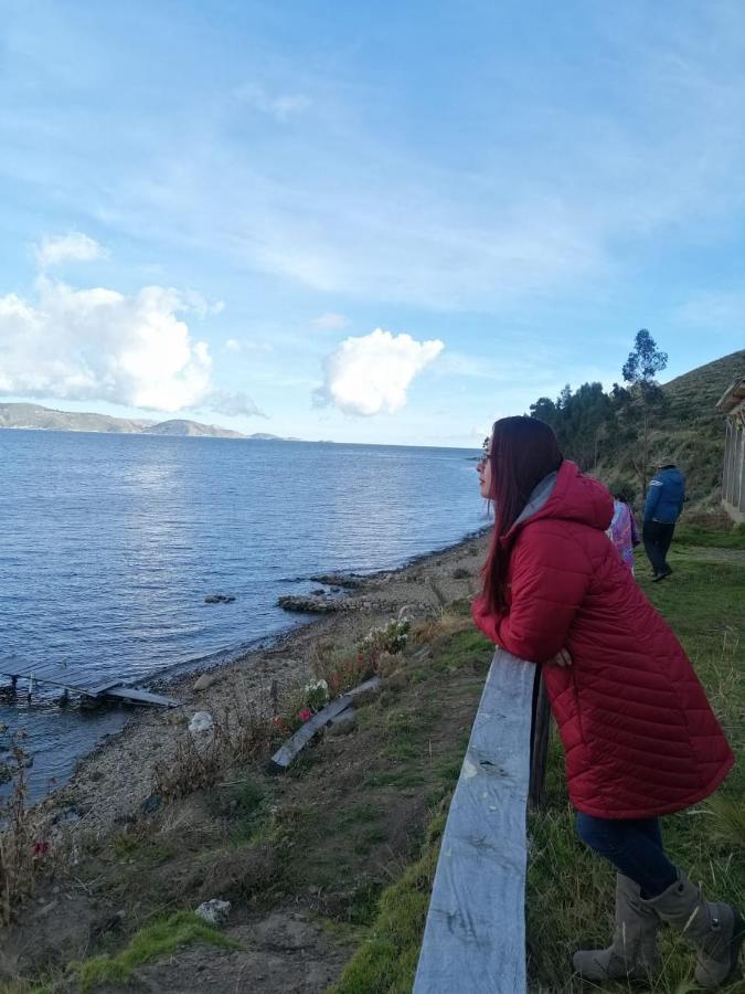 Hostal Luna Del Titikaka En Isla De La Luna Bolivia Hotel ภายนอก รูปภาพ