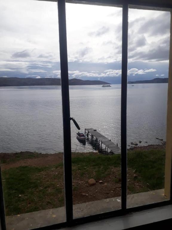 Hostal Luna Del Titikaka En Isla De La Luna Bolivia Hotel ภายนอก รูปภาพ