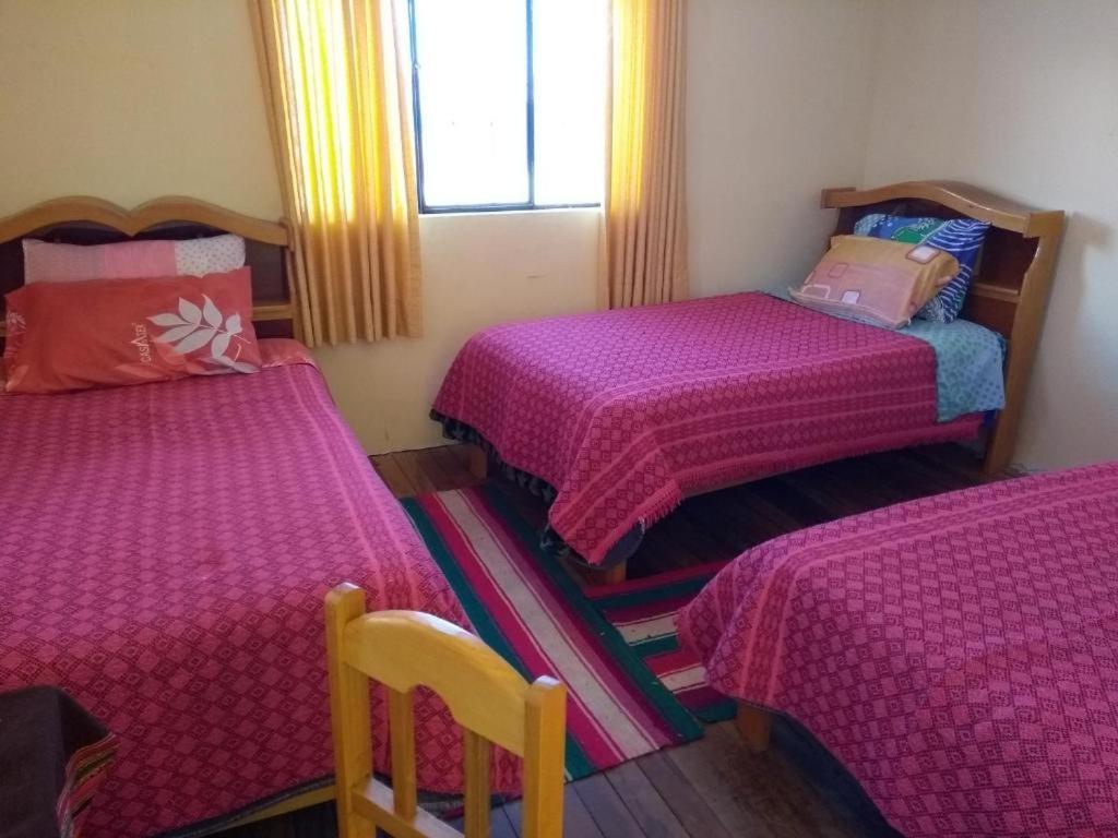 Hostal Luna Del Titikaka En Isla De La Luna Bolivia Hotel ภายนอก รูปภาพ
