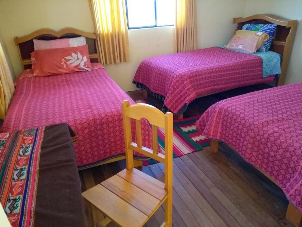 Hostal Luna Del Titikaka En Isla De La Luna Bolivia Hotel ภายนอก รูปภาพ